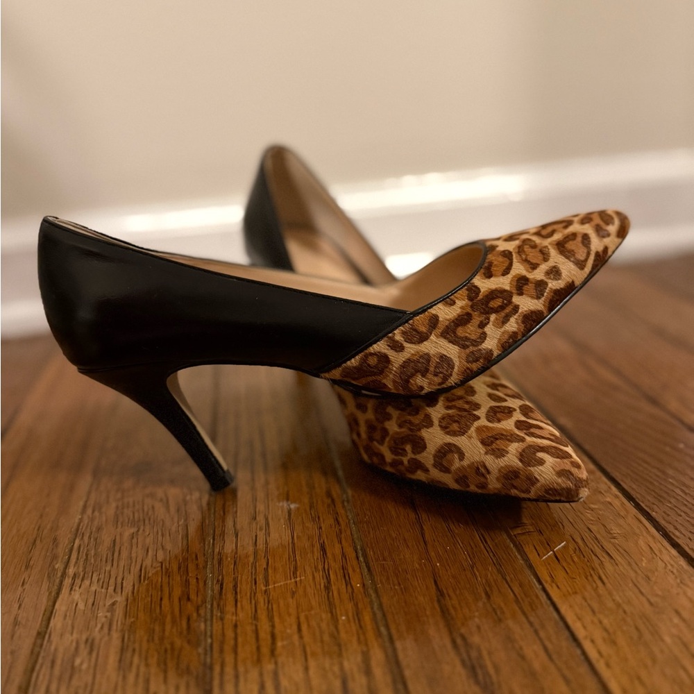 Cole Haan Leopard Print and Black Women's Heels